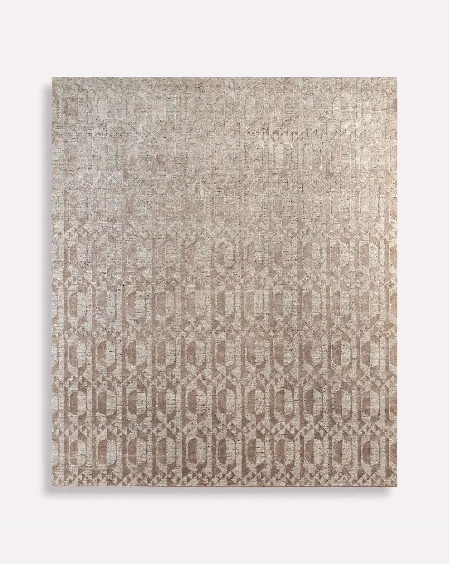 Aakar By Kavi Sesame and Natural Beige Rug