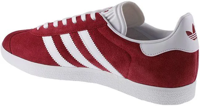 Adidas Originals Mens Gazelle Burgundy White