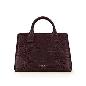 Bella Croco 12" - Dark Brown