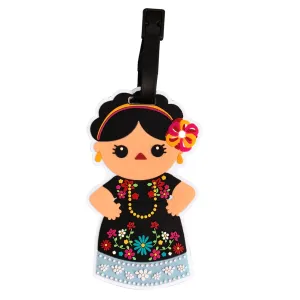 By México Doll Oaxaca Carmen Chu Luggage Tag