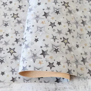 Celebration Stars Cork Fabric