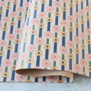 Daisy Chain Cork Fabric