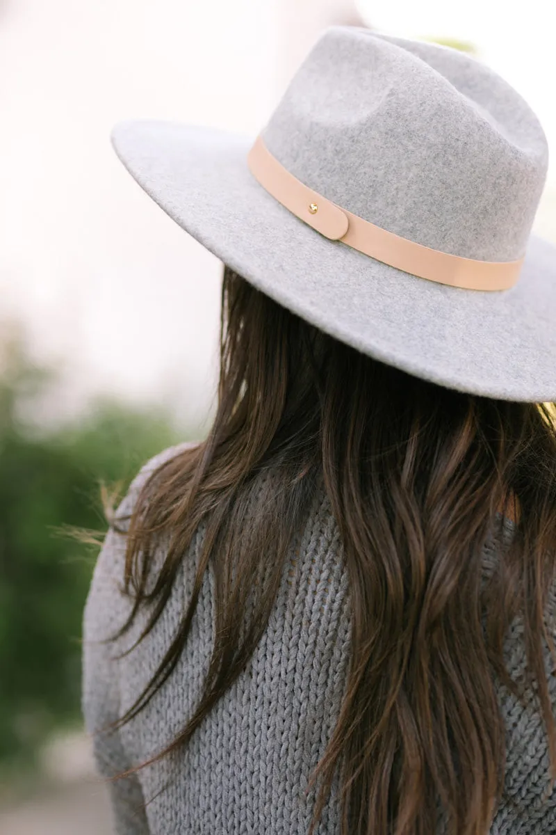 Delaney Heather Gray Hat