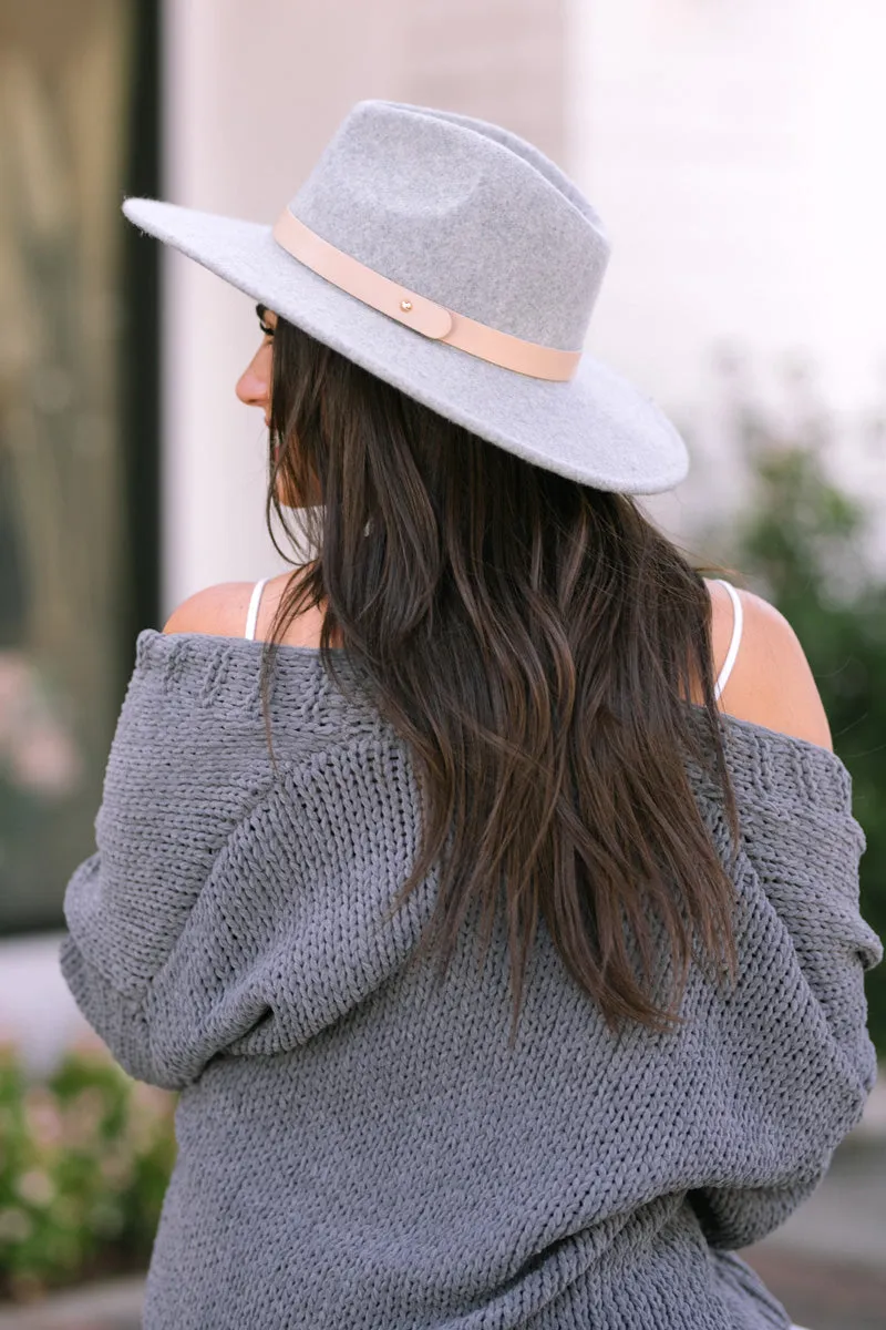 Delaney Heather Gray Hat