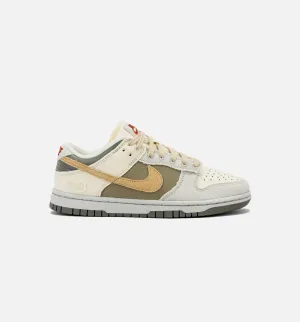 Womens Dunk Low Lifestyle Shoes - Coconut Milk/Sesame/Alabaster/Light Bone/Neutral Olive - Stylish and Comfortable Sneakers