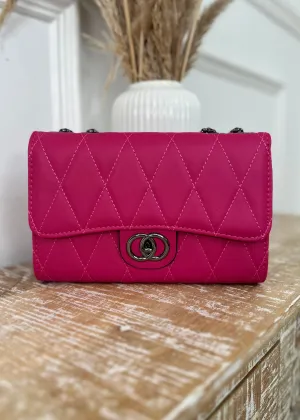 Elsa Pink Quilted Bag