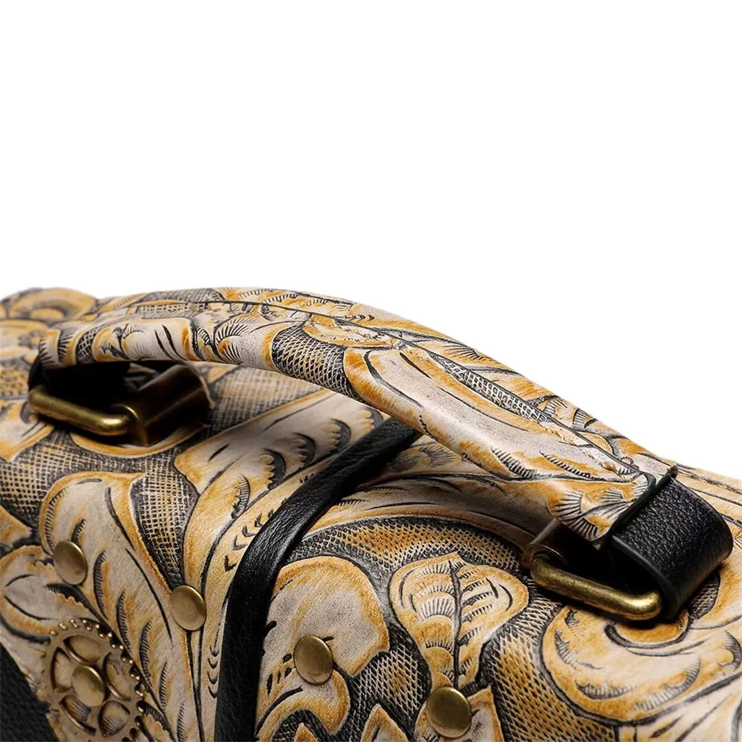 Exotic Alligator Pattern Shell Bag