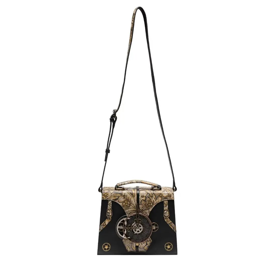 Exotic Alligator Pattern Shell Bag