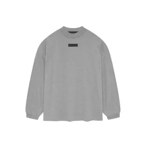 Fear of God Essentials L/S Tee Dark Heather Oatmeal