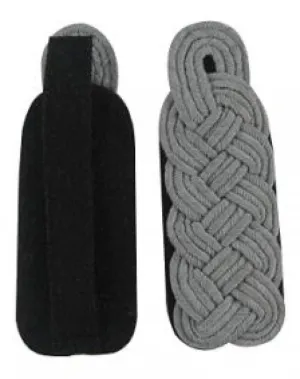 German Senior Officer Shoulder Boards - Black Piped