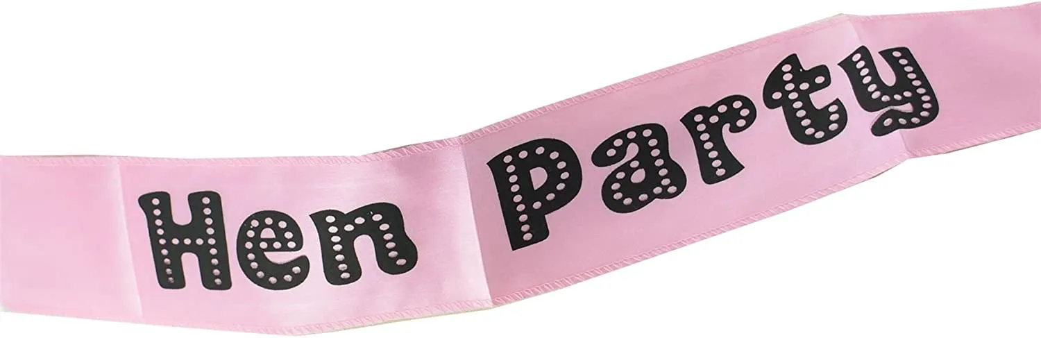 Hen  night sash