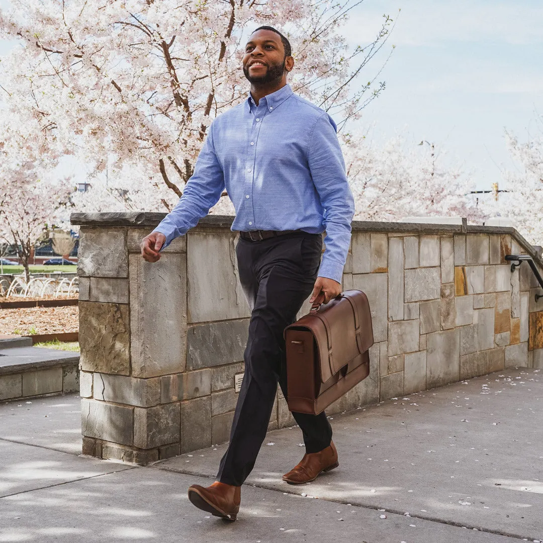 Jefferson Messenger Bag | Mahogany