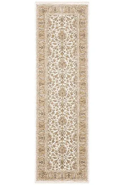 Maharaja 5091W Ivory/Gold Rug