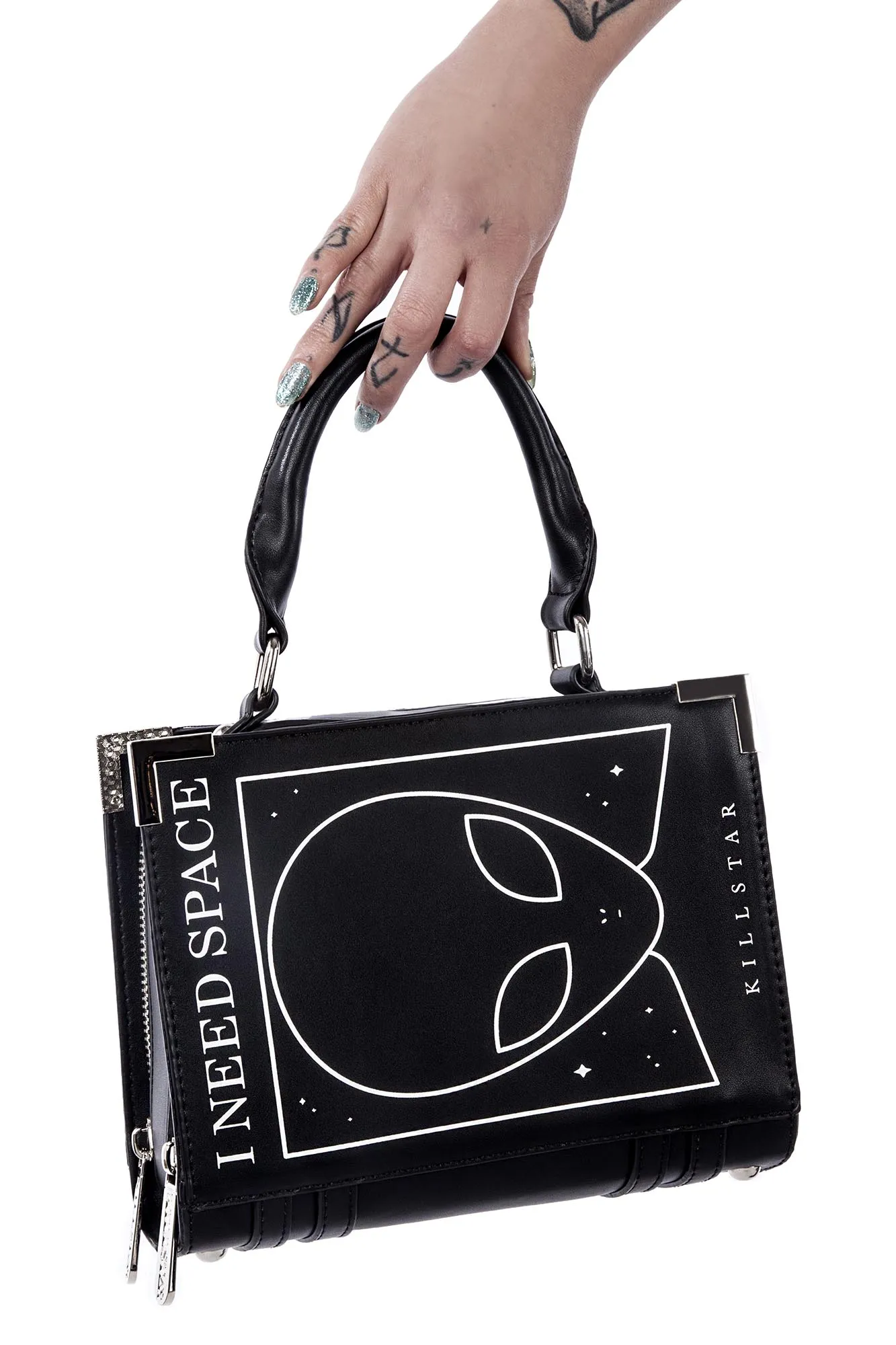 Need Space Book Handbag [B]