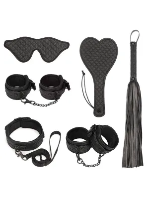 Playful Diamonds The Royal Bedroom 6 Piece Fetish Kit