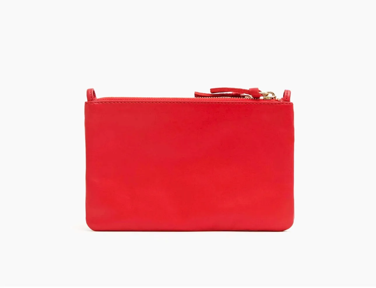 Red Wallet Clutch Plus