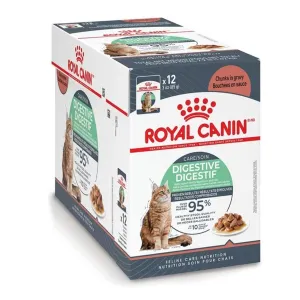 Royal Canin Cat Digestive Care Adult Gravy Pouches 85g x 12