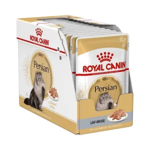 Royal Canin Cat Persian Adult Wet Food Pouches 85g x 12