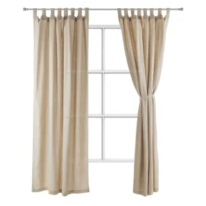 Vinstra Linen Curtain [Natural/Beige]